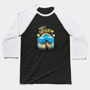 Birthday cake Baseball T-Shirt